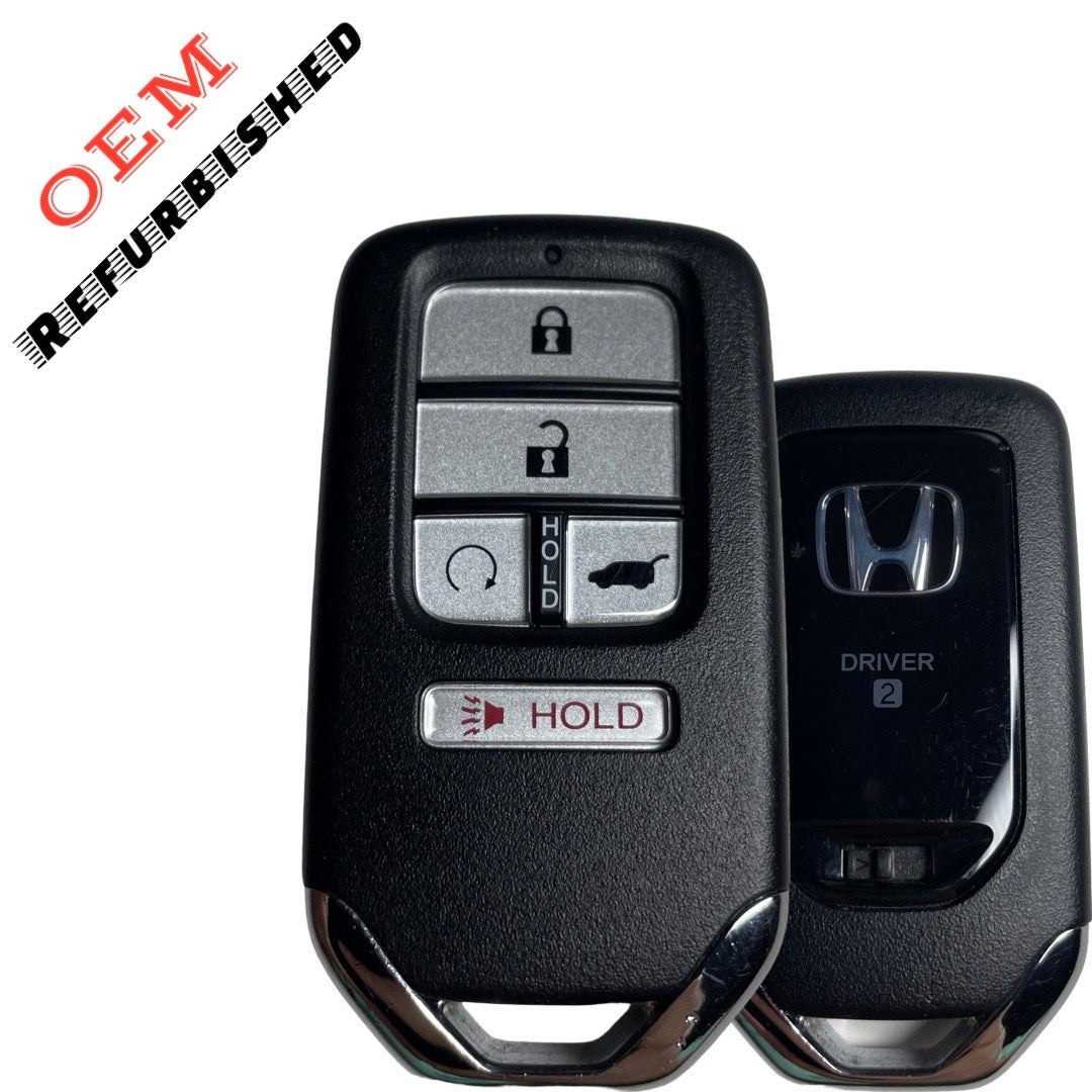 2018-2021 Honda Pilot Passport / 5-Button Smart Key / PN: 72147-TG7-AB1 / KR5V44 KR5T44 (Driver 2) (OEM REFURBISHED)