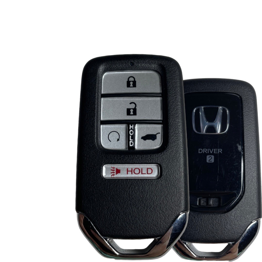 2016-2022 Honda Pilot CR-V / 5-Button Smart Key / PN: 72147-TG7-A11 / KR5V2X V44 (Driver 2) (OEM Refurb)