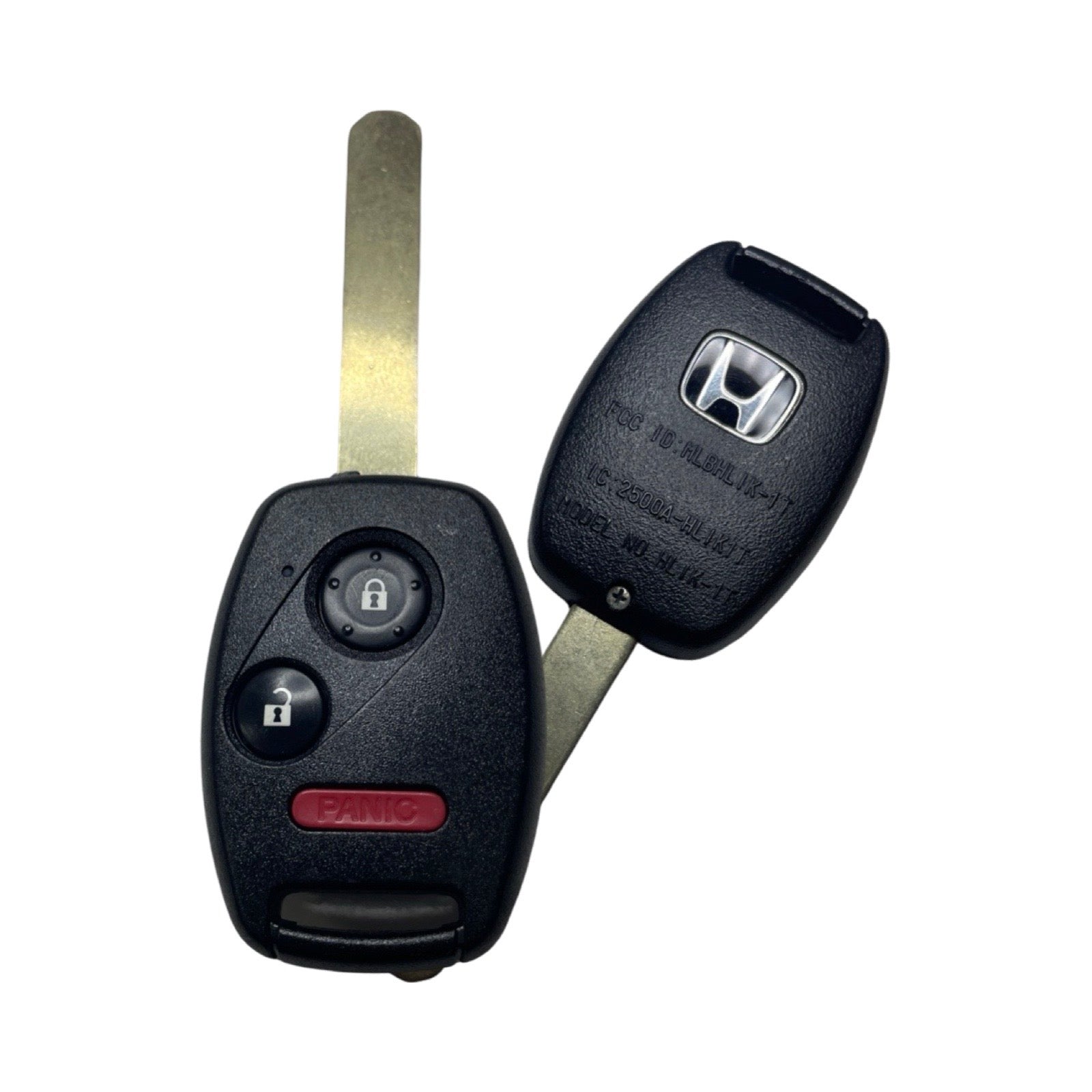 2007-2015 Honda CR-V / Fit / Insight / 3-Button Remote Head Key / PN: 35111-SWA-306 / MLBHLIK-1T (OEM Refurb)