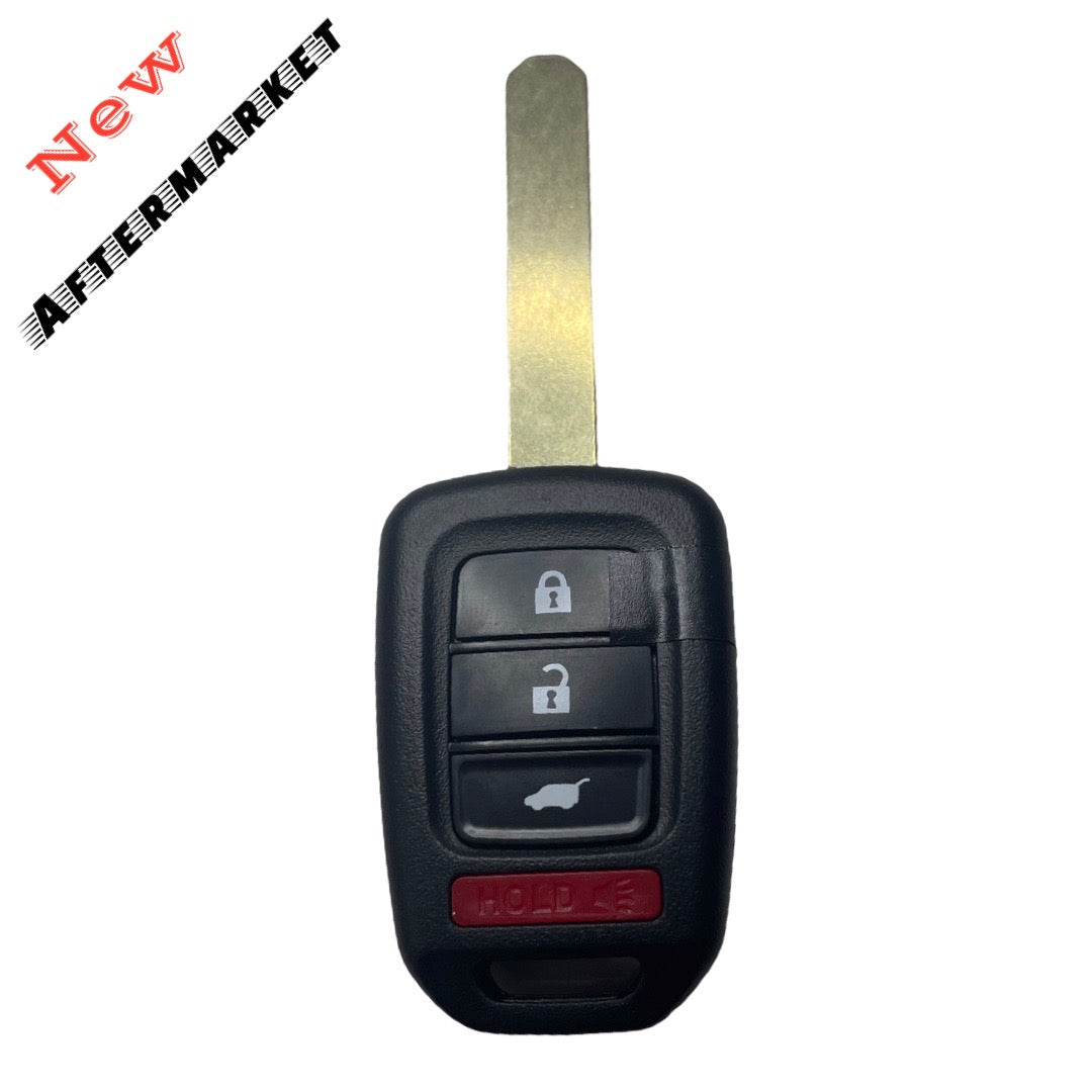 2017-2022 Honda CR-V / Civic / 4-Button Remote Head Key / PN: 35118-T2A-A60 / MLBHLIK6-1TA (G-Chip) (AFTERMARKET)