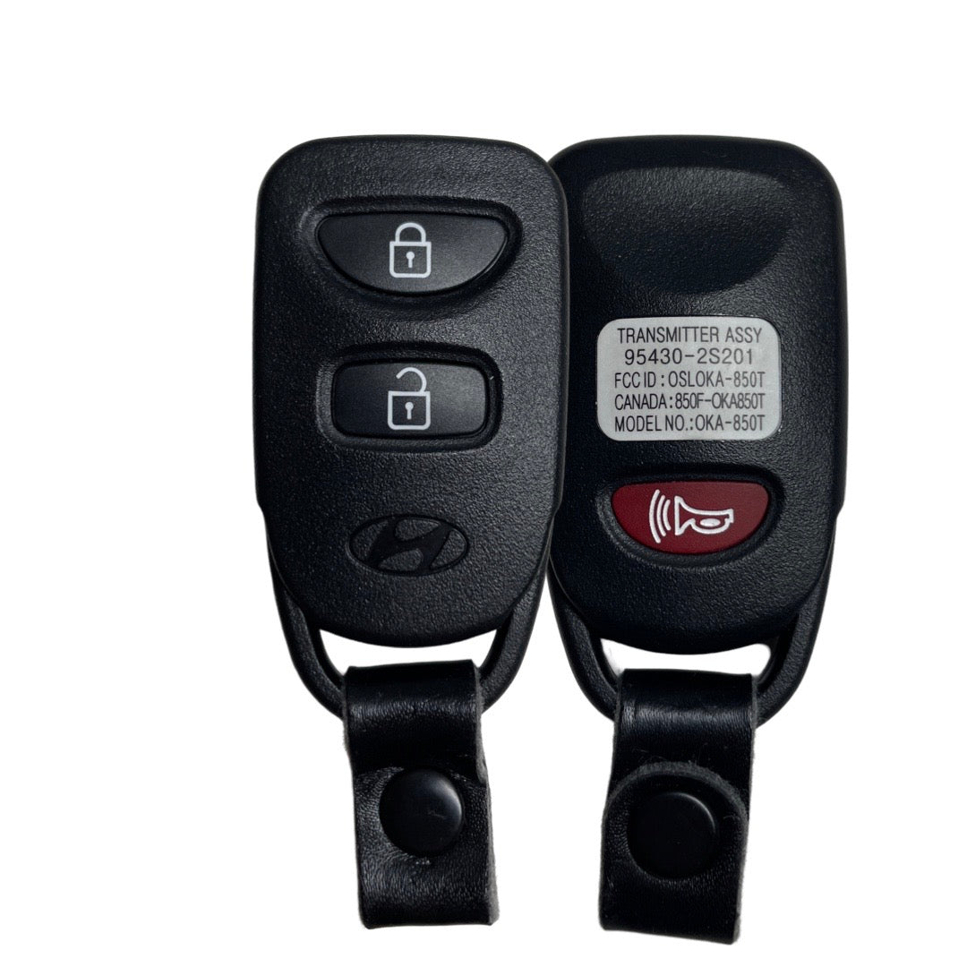 2010-2015 Hyundai Tucson / 3-Button Keyless Entry Remote / PN: 95430-2S201 / OSLOKA-850T (OEM Refurb)