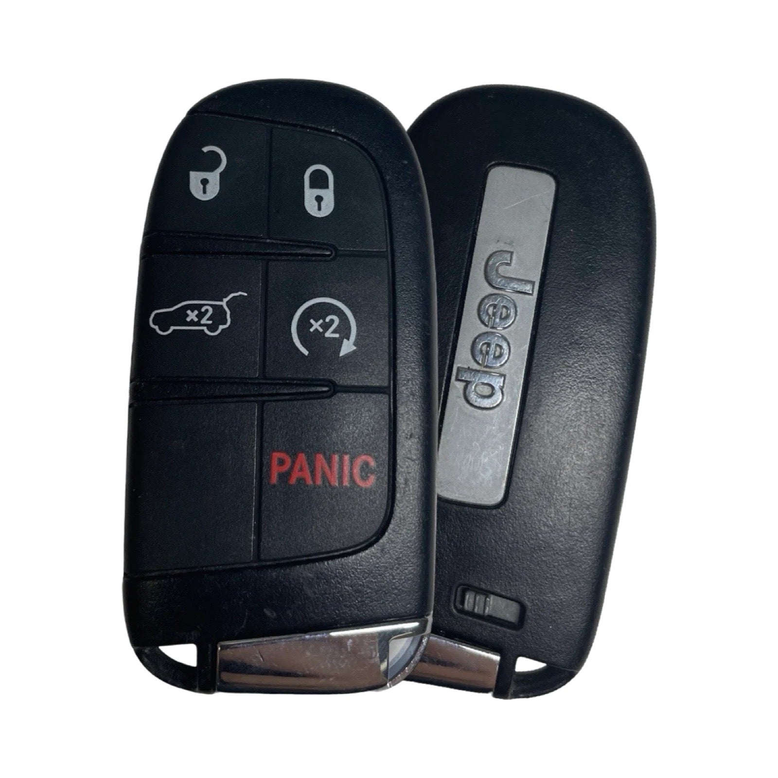 2014-2021 Jeep Grand Cherokee / 5-Button Smart Key / PN: 68143505AC / M3N40821302 (OEM Refurb)