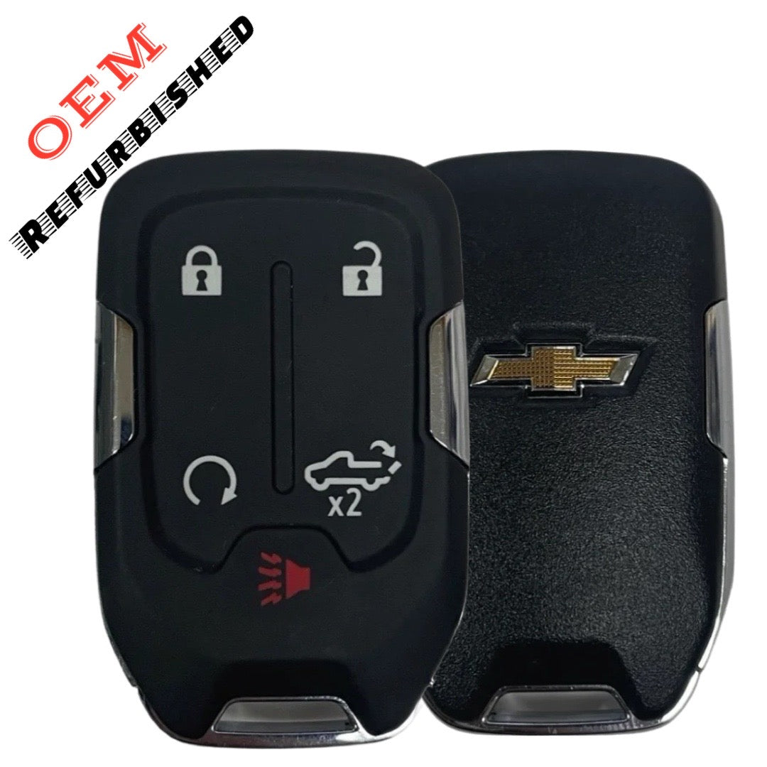 2019- 2021 Chevrolet Silverado 5-Button Smart Key Tailgate PN:13508398 HYQ1EA (434 Mhz) (OEM Refurb)
