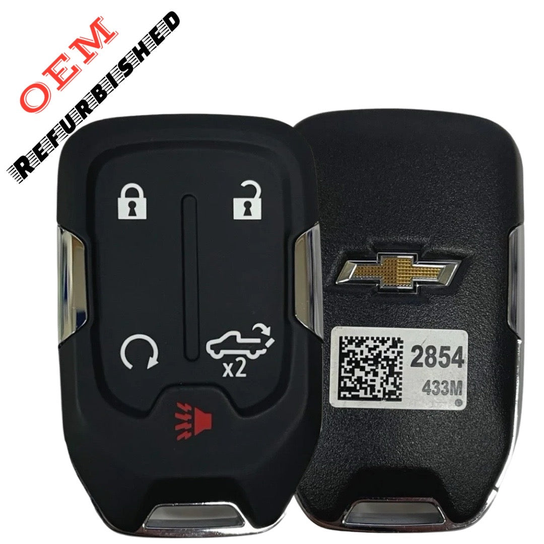 2021-2022 Chevrolet Silverado / 5-Button Smart Key / PN: 13522854 / HYQ1ES (OEM Refurb)