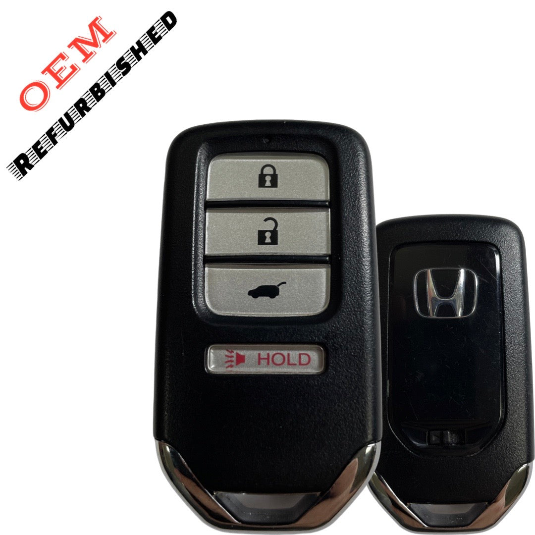 2016-2022 Honda HR-V Fit / 4-Button Smart Key / PN: 72147-T7S-A01 / KR5V1X (OEM REFURBISHED)