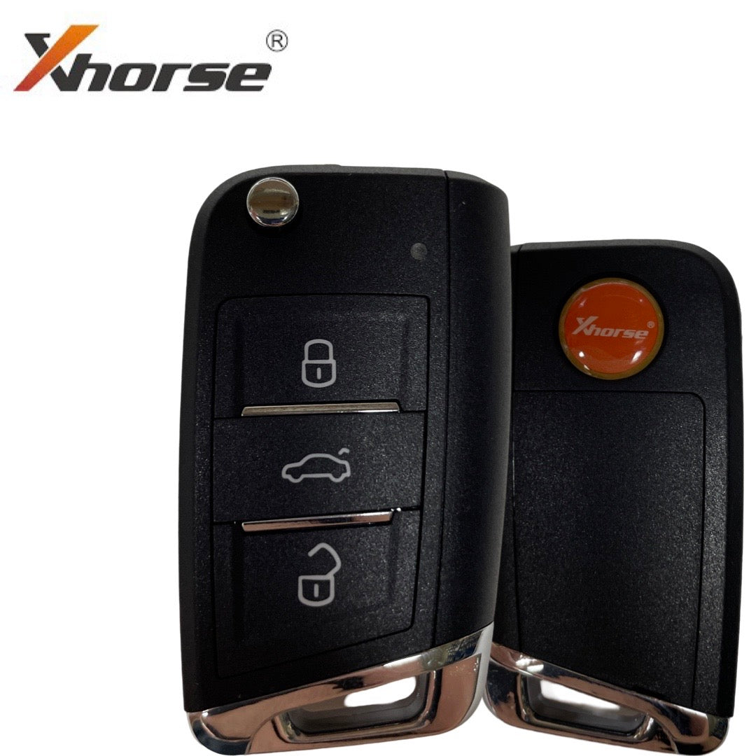 MQB Style 3-Button Universal Flip Key W/ Proximity Function For VVDI Key Tool (Xhorse)