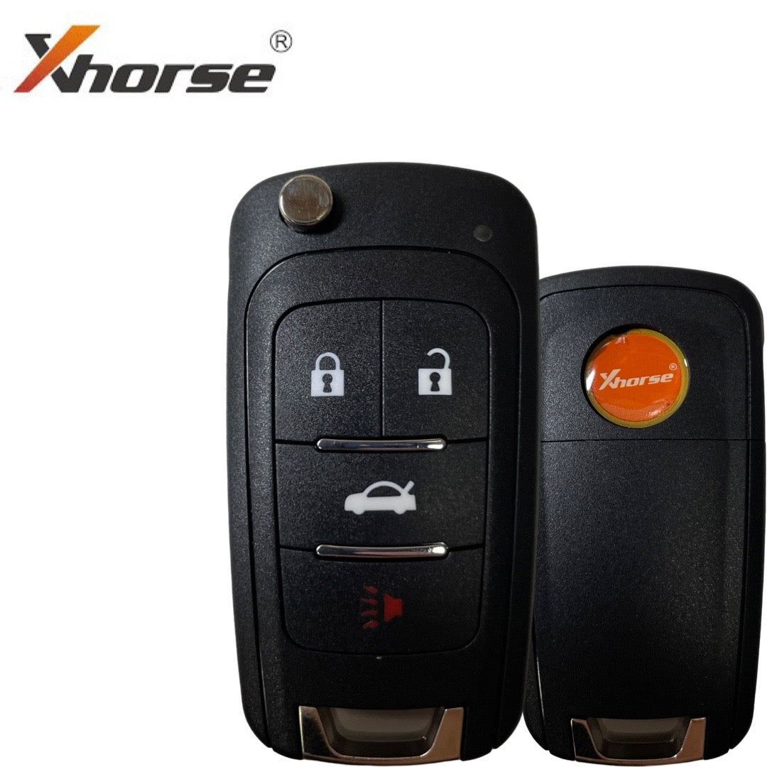 GM/ Chevy Style / 4-Button Universal Remote Key For VVDI Key Tool (Wired)