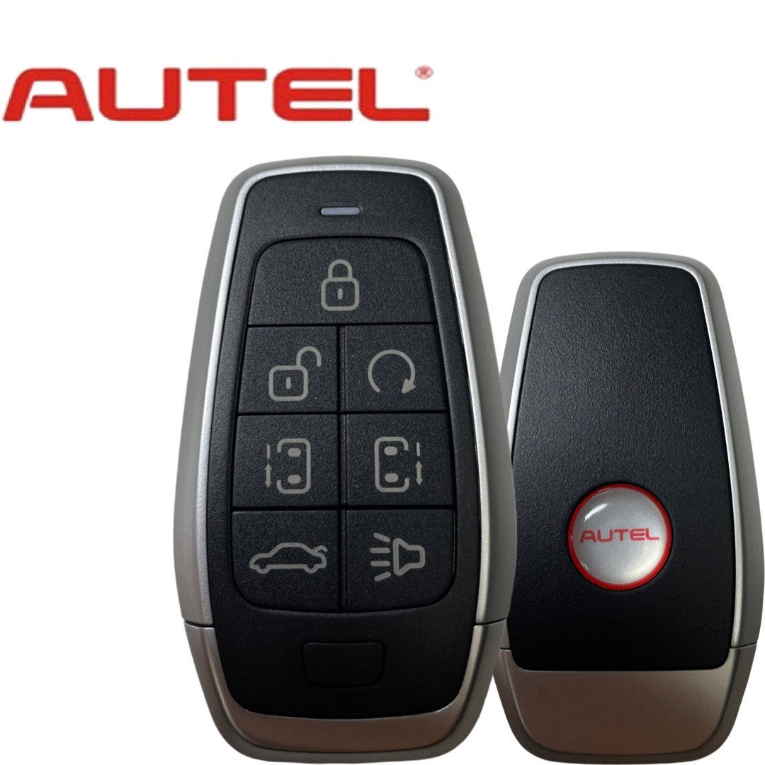 Autel - 7-Button Universal Smart Key - Remote Start / Left Door / Right Door