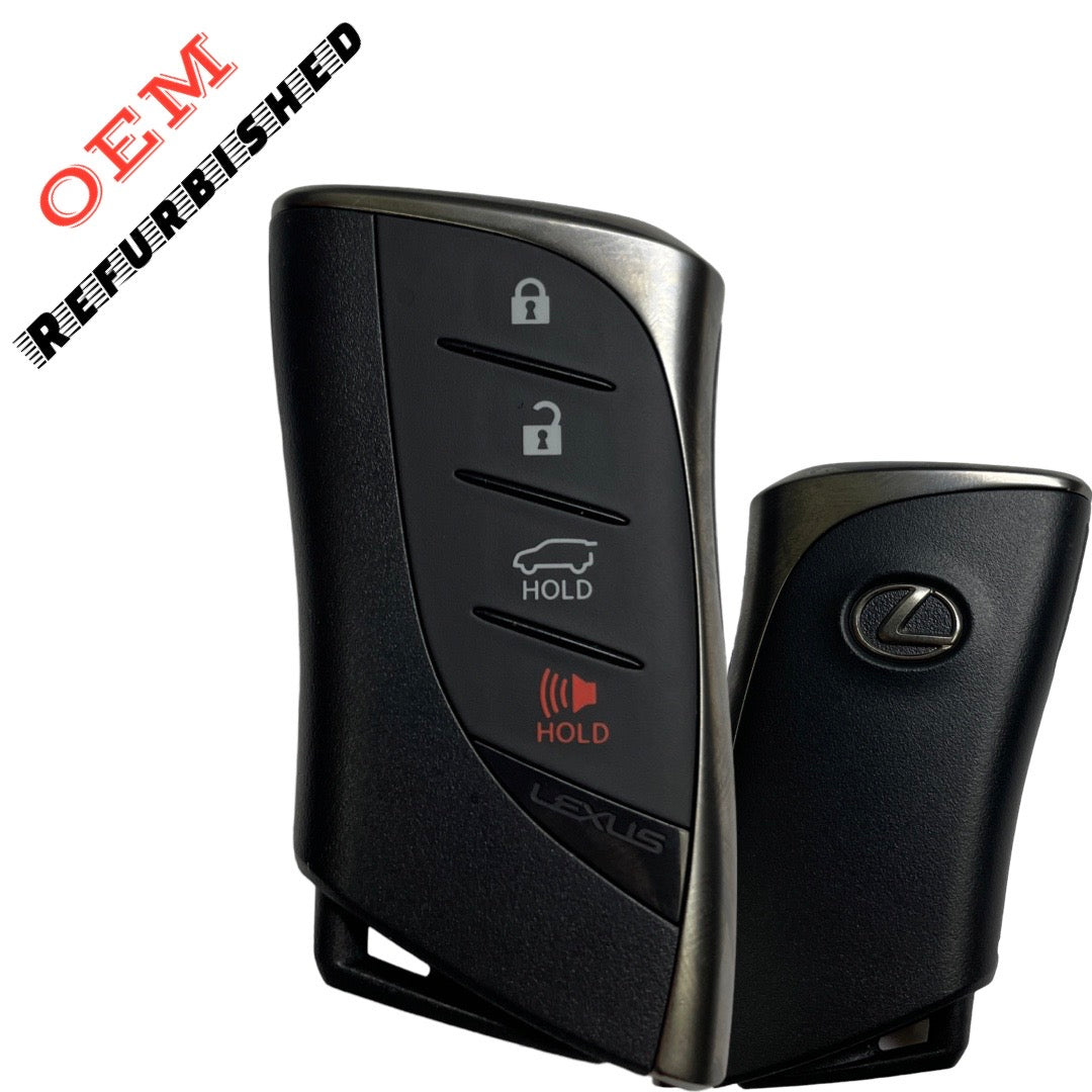 2019-2021 Lexus GX460 / 4-Button Smart Key / PN: 9904-60U80 / HYQ14FBF (OEM REFURB)
