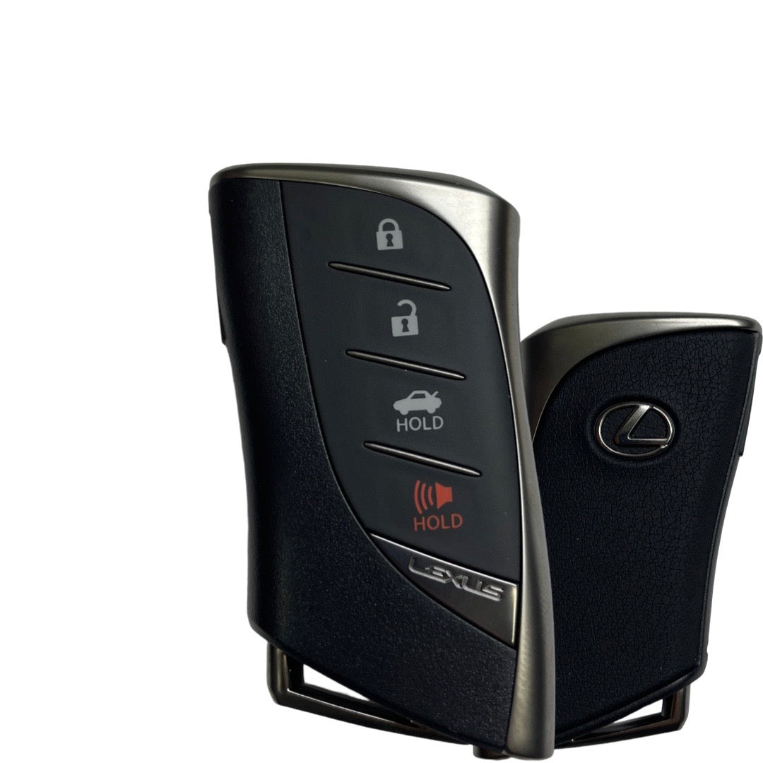 2018-2022 Lexus ES300H ES350 LS500 / 4-Button Smart Key / PN: 8990H-50020 / HYQ14FBF (OEM NEW)
