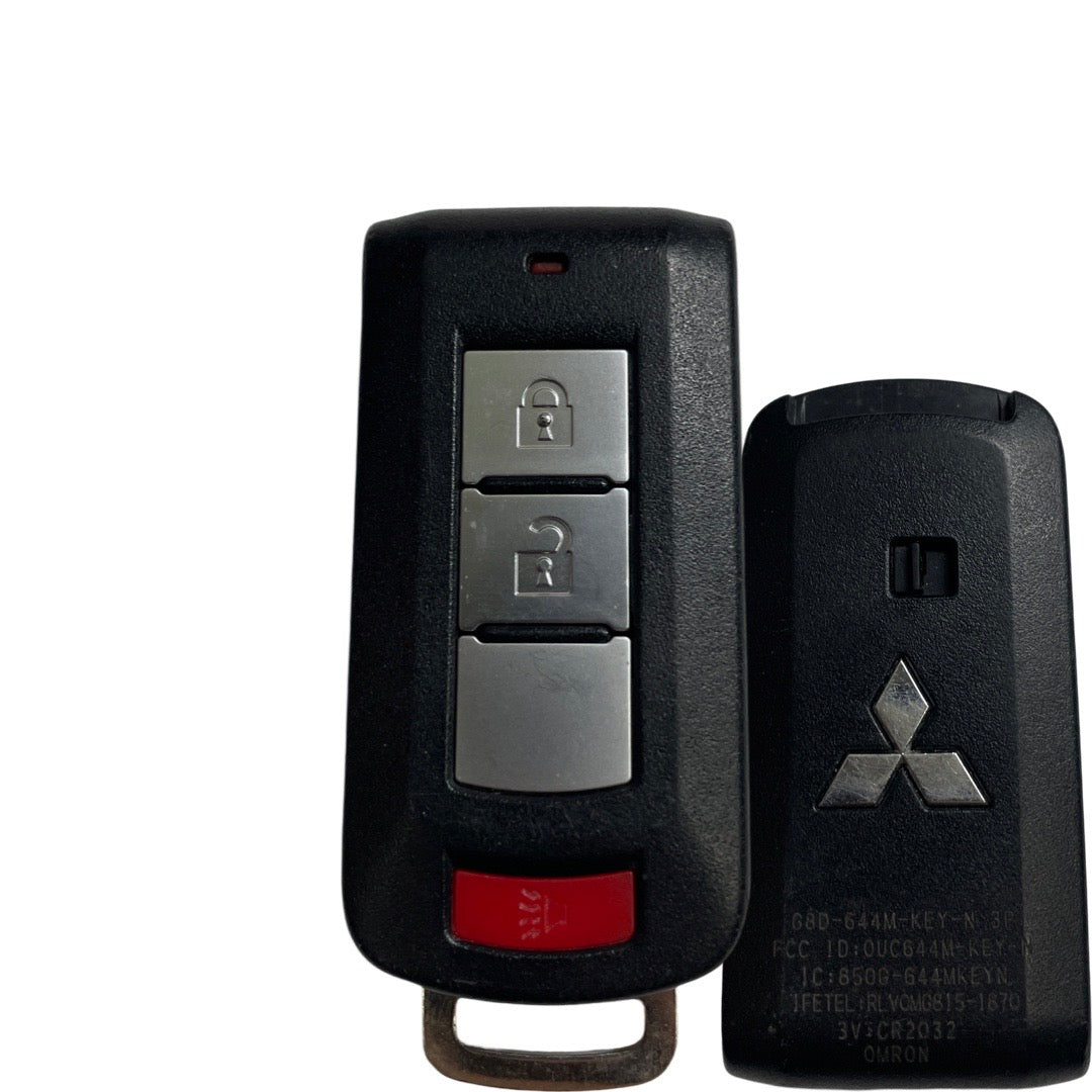 2008-2021 Mitsubishi Outlander Mirage / 3-Button Smart Key / PN: 8637A316 / OUC644M-KEY-N (OEM Refurb)