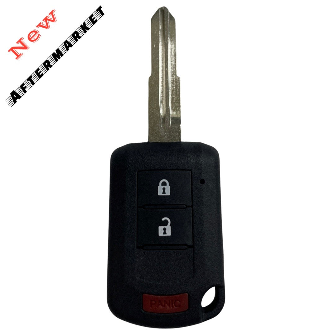 2018-2020 Mitsubishi Eclipse / 3-Button Remote Head Key / OUCJ166N / PN: 6370C135 (AFTERMARKET)