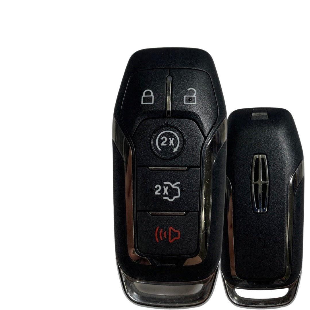 2013-2021 Lincoln / 5-Button Smart Key / PN:164-R7991 / M3N-A2C31243300 (OEM Refurb)