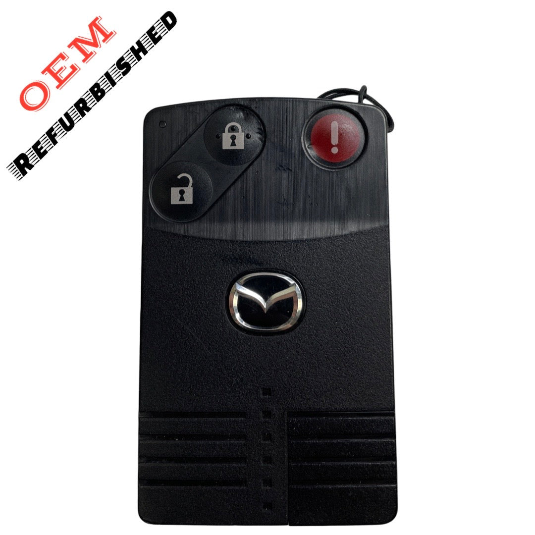 2006-2009 Mazda / 3-Button Smart Key / PN: TDY2-67-5RYA / BGBX1T458SKE11A01 (OEM Refurb)