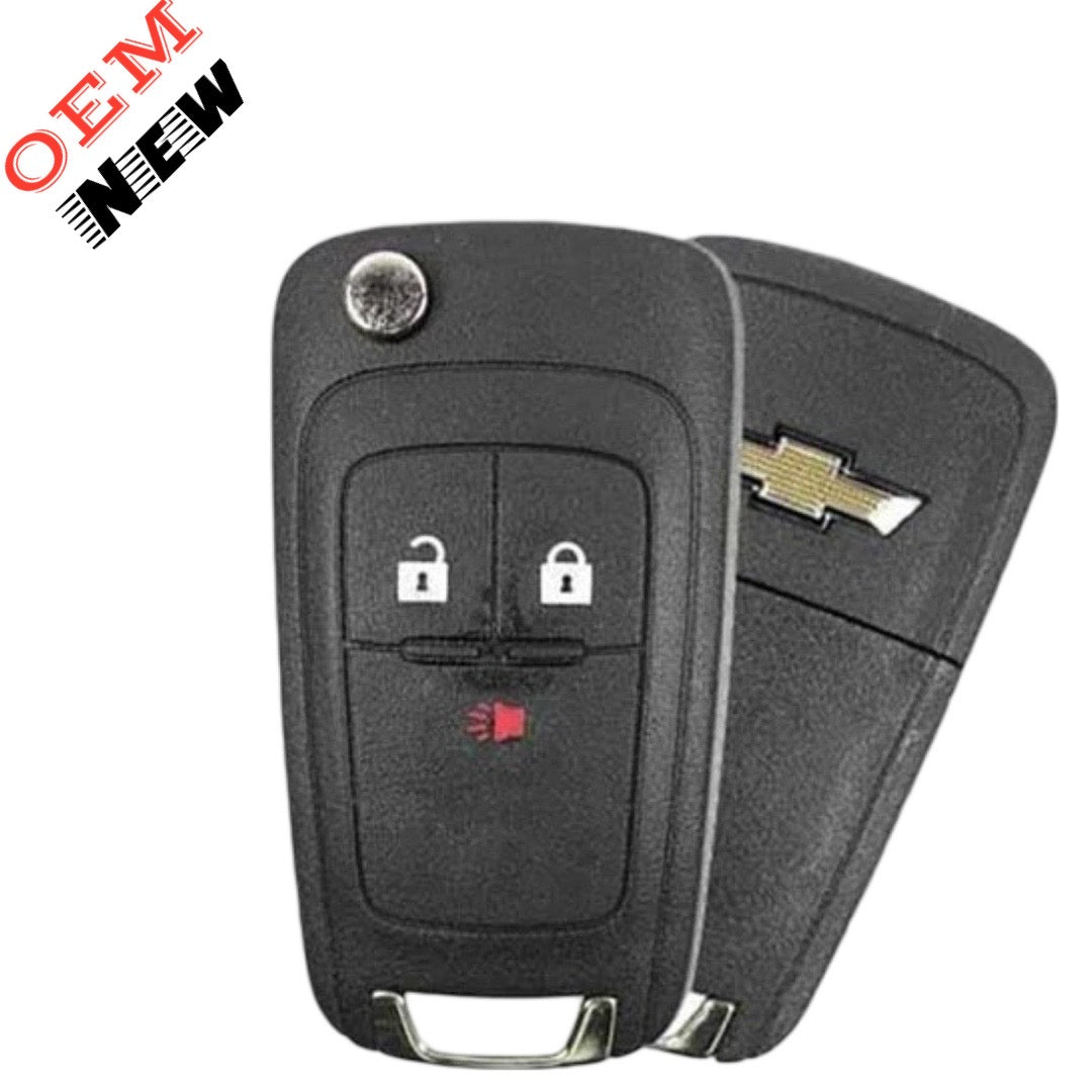 2013-2015 Chevrolet Spark / 3-Button Flip Key / PN: 95233524 / A2GM3AFUS03 (OEM NEW)