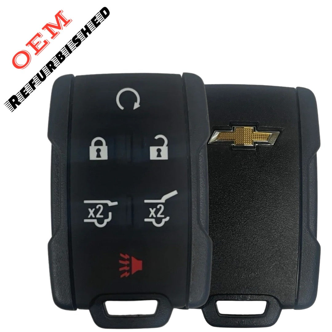 2014-2019 Chevrolet Suburban Tahoe / 6-Button Keyless Entry Remote / PN: 13577766 / M3N-32337100 (OEM Refurb)
