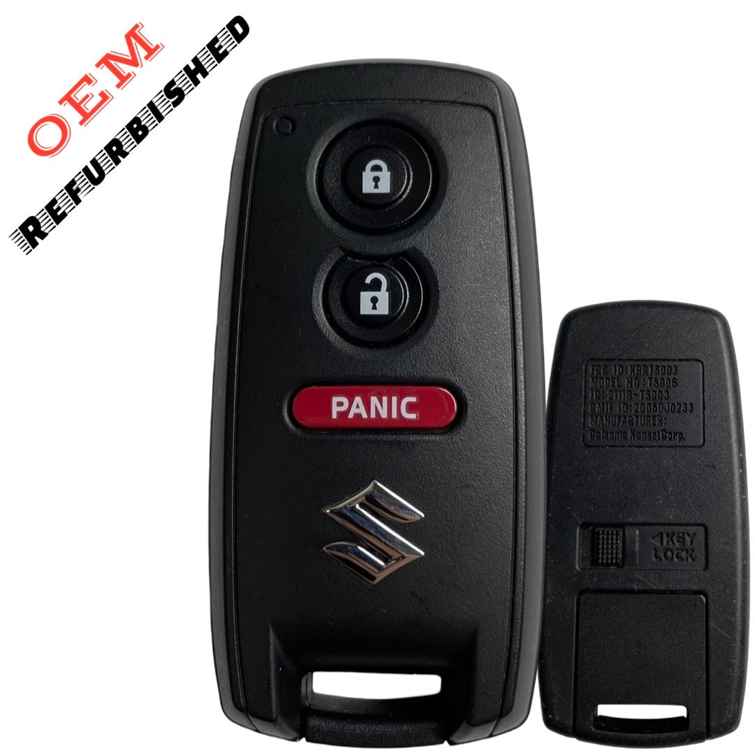 2007-2012 Suzuki Grand Vitara SX4 / 3-Button Smart Key / PN: 37172-64J00 / KBRTS003 (OEM Refurb)