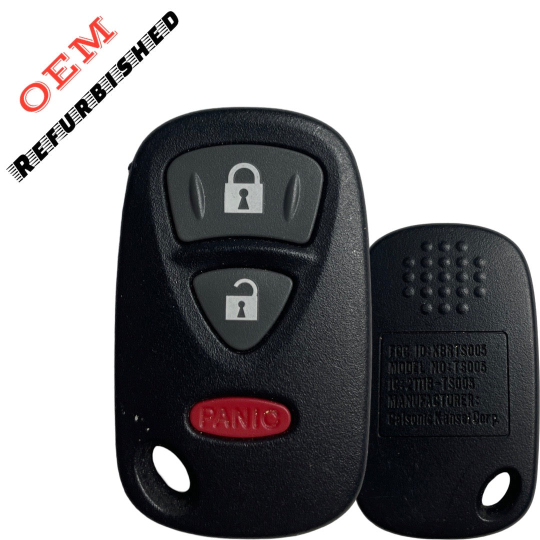 2006-2013 Suzuki Grand Vitara / 3-Button Keyless Entry Remote / PN: 37180-64J00 / KBRTS005 (OEM Refurb)