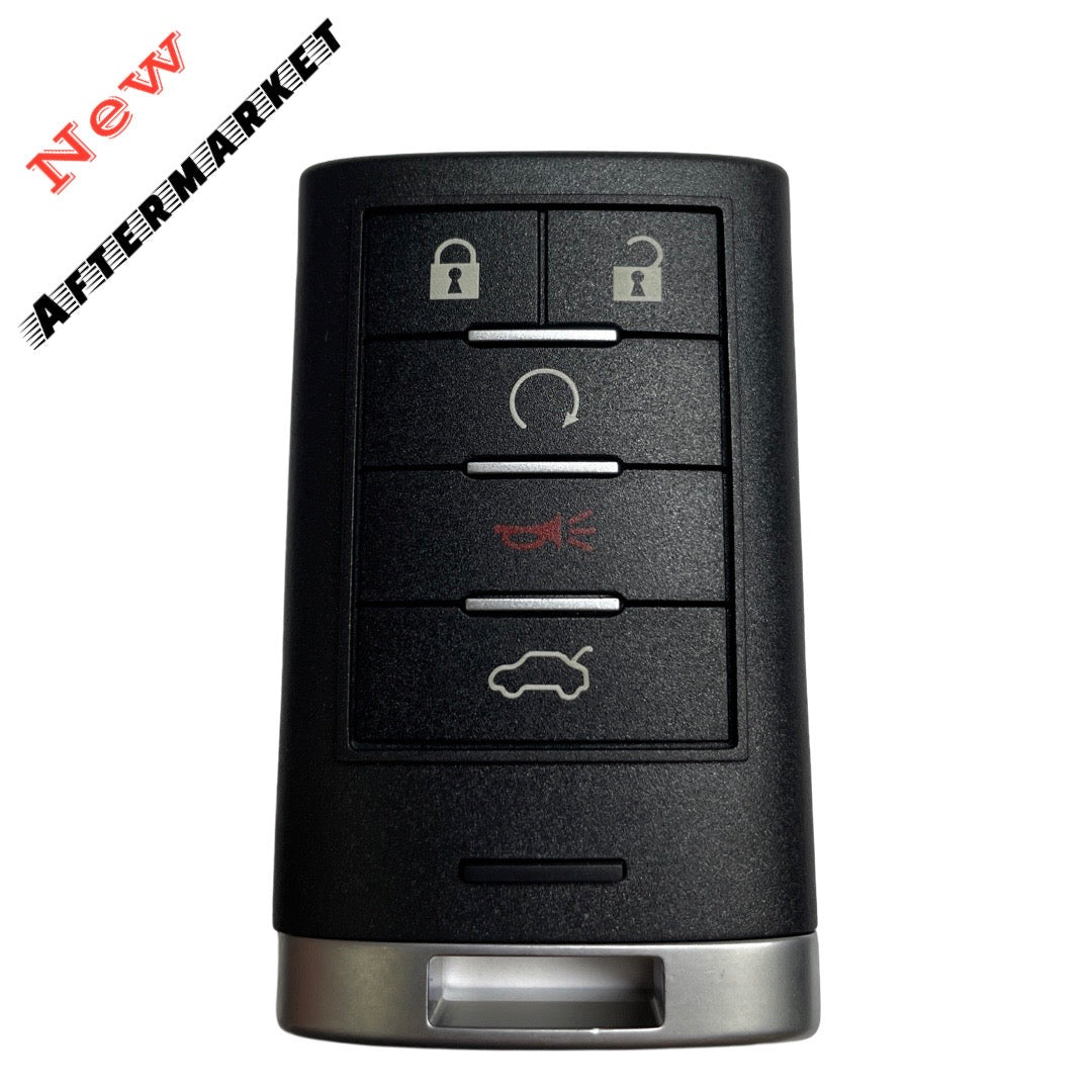 2008-2014 Cadillac CTS STS / 5-Button Smart Key / PN: 25943677 / M3N5WY7777A / (AFTERMARKET)