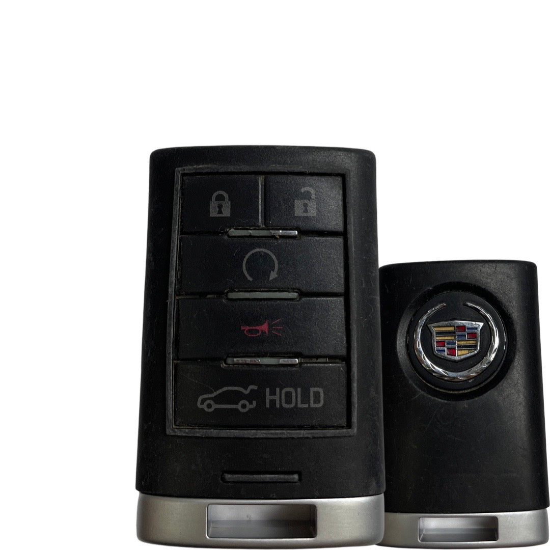 2013-2015 Cadillac ATS XTS / 5-Button Smart Key W/ Trunk / PN: 22856930 / NBG009768T (OEM Refurb)