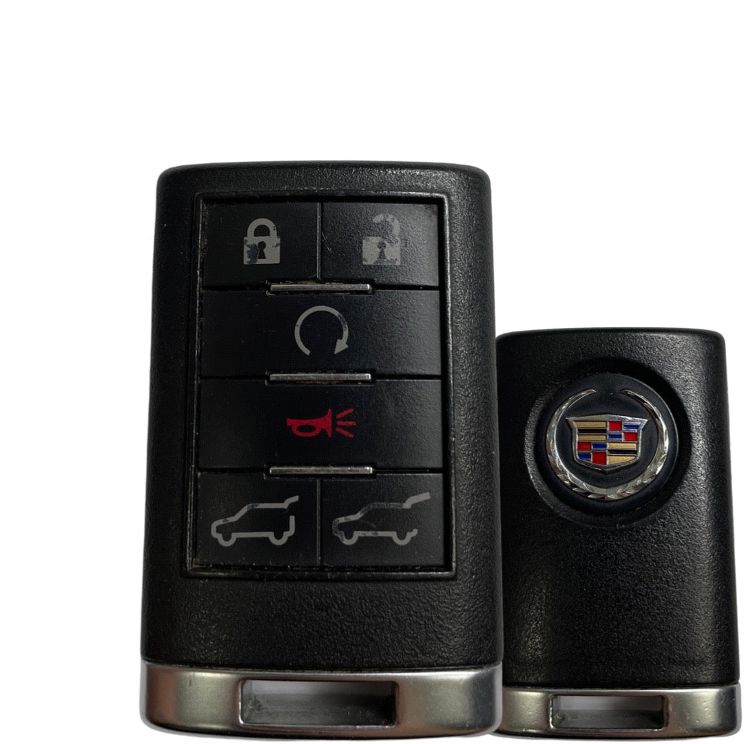 2007-2014 Cadillac Escalade / 6-Button Keyless Entry Remote/ PN: 22756466 / OUC6000066 (Driver 2) (OEM Refurb)
