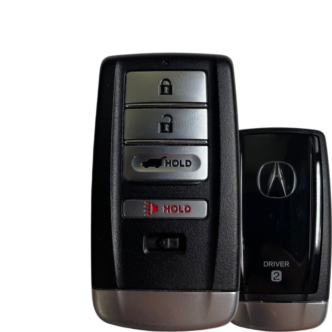 2019-2020 Acura RDX / 4-Button Smart Key / PN: 72147-TJB-A11 / KR5T21 / Driver 2 (OEM Refurb)