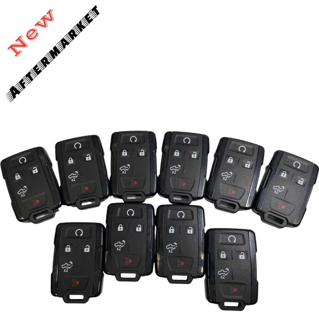 10x 2019-2022 GM / 4-BUTTON KEYLESS ENTRY REMOTE / TAILGATE / PN: 84209237 / M3N-32337200 (AFTERMARKET)