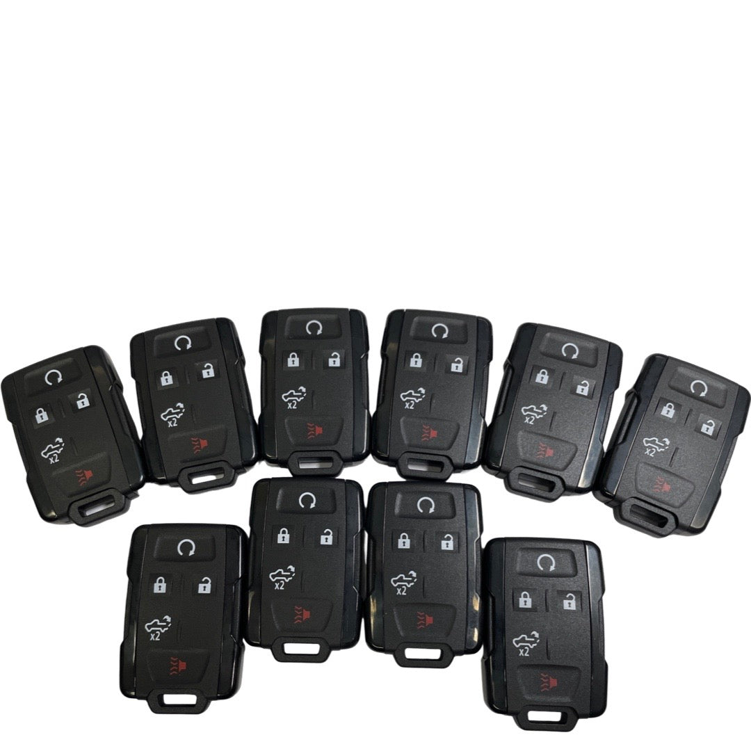 10x 2019-2022 GM / 4-BUTTON KEYLESS ENTRY REMOTE / TAILGATE / PN: 84209237 / M3N-32337200 (AFTERMARKET)