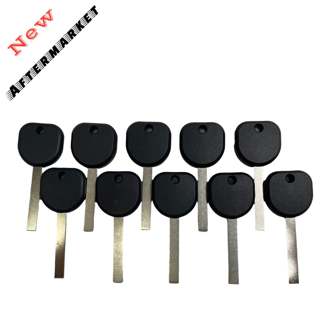 10 Pack GM B119 Transponder Keys