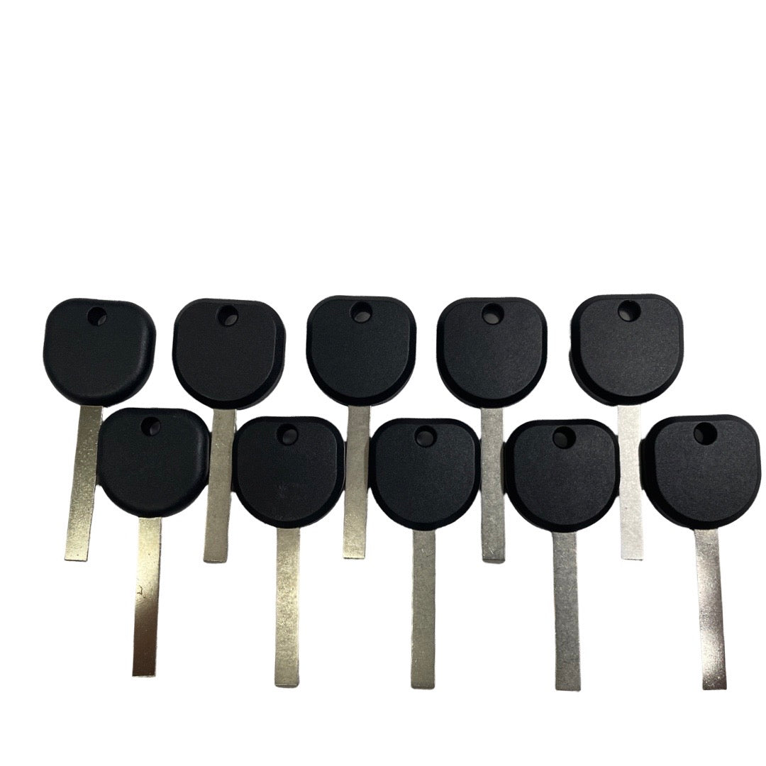 10 Pack GM B119 Transponder Keys