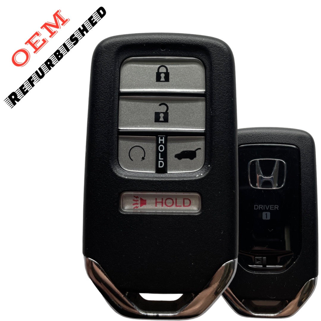 2018-2022 Honda Pilot Passport / 5-Button Smart Key / PN: 72147-TG7-AB1 / KR5V44 KR5T44 (Driver 1) (OEM REFURB)