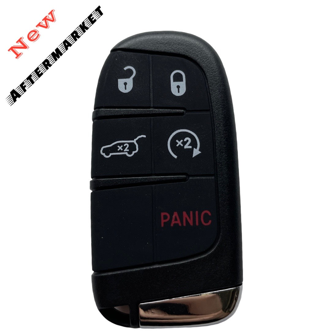 2017-2024 Jeep Compass / 5-Button Smart Key / PN: 68250343AB / M3N-40821302 (AFTERMARKET)