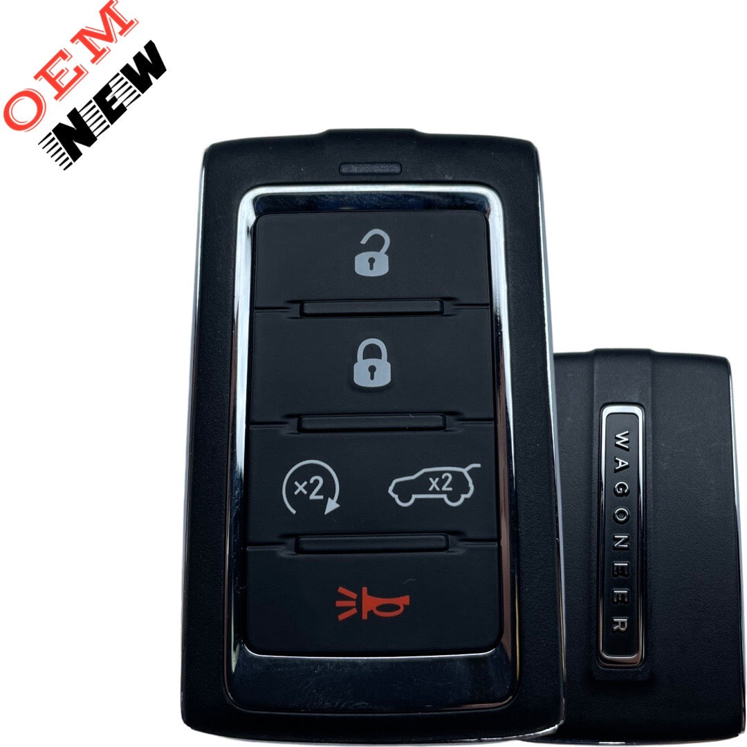2021-2024 Jeep Grand Wagoneer Grand Cherokee / 5-Button Smart Key / PN: 68469565AA / M3NWXF0B1 (OEM NEW)