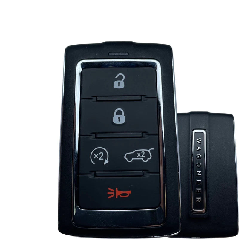 2021-2024 Jeep Grand Wagoneer Grand Cherokee / 5-Button Smart Key / PN: 68469565AA / M3NWXF0B1 (OEM REFURBISHED)