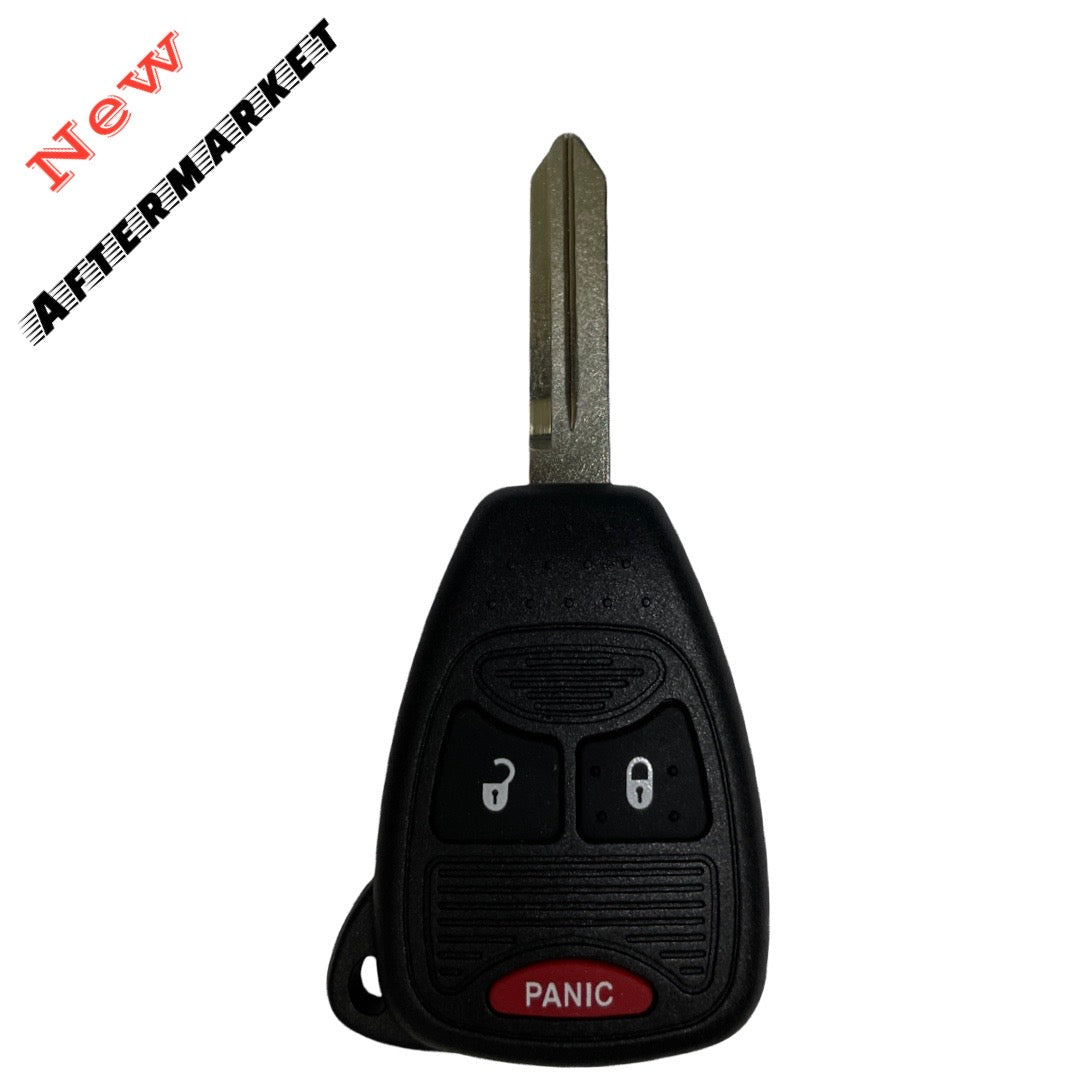 2004-2017 Chrysler Dodge Jeep / 3-Button Remote Head Key / OHT692427AA (AFTERMARKET)