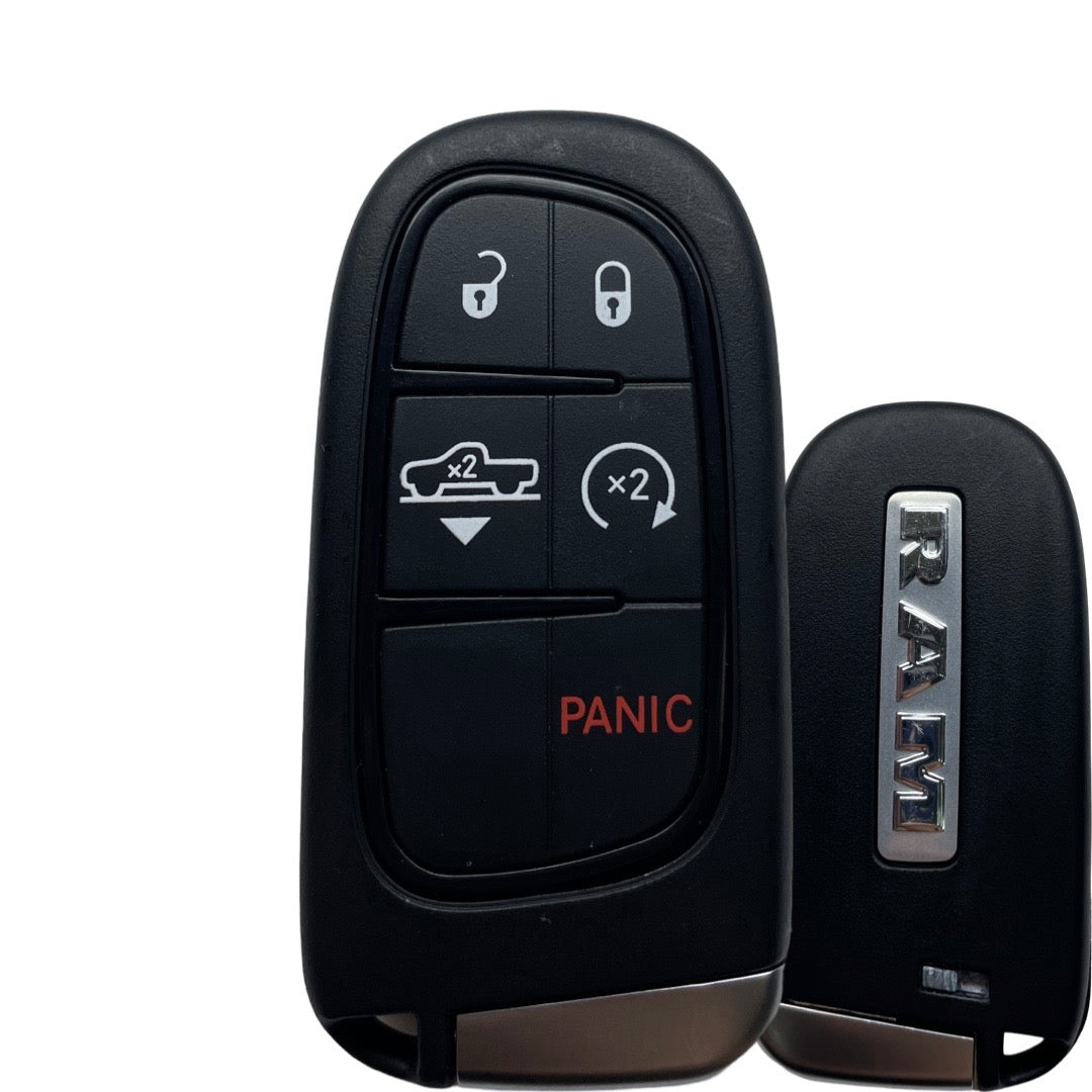 2013-2018 Dodge Ram / 5-Button Smart Key / PN: 68159657 / GQ4-54T (OEM NEW)