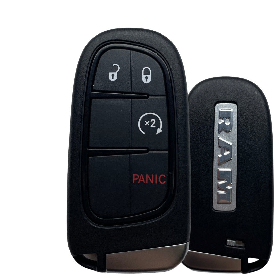2013-2018 Dodge Ram / 4-Button Smart Key / PN: 56046956AA / GQ4-54T (OEM NEW)
