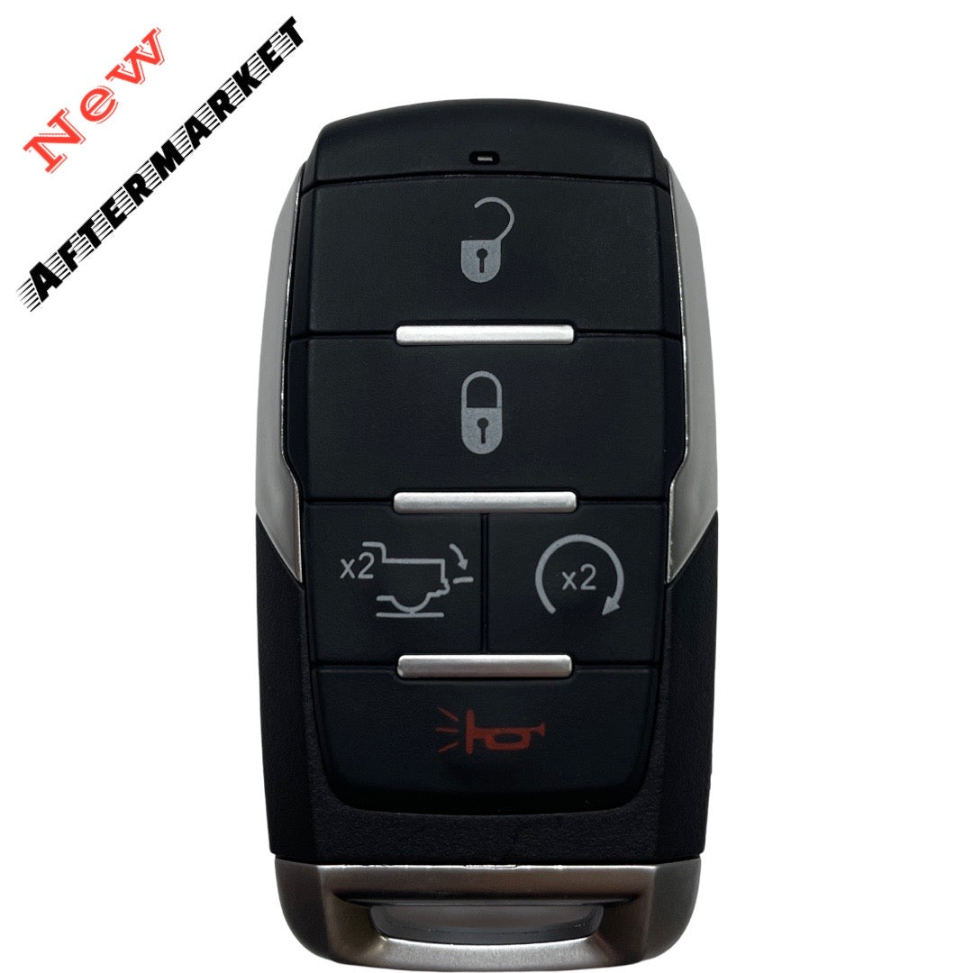 2019-2024 Dodge Ram 1500 Pickup / 5-Button Smart Key / PN: 68291691AD / OHT-4882056 (AFTERMARKET)