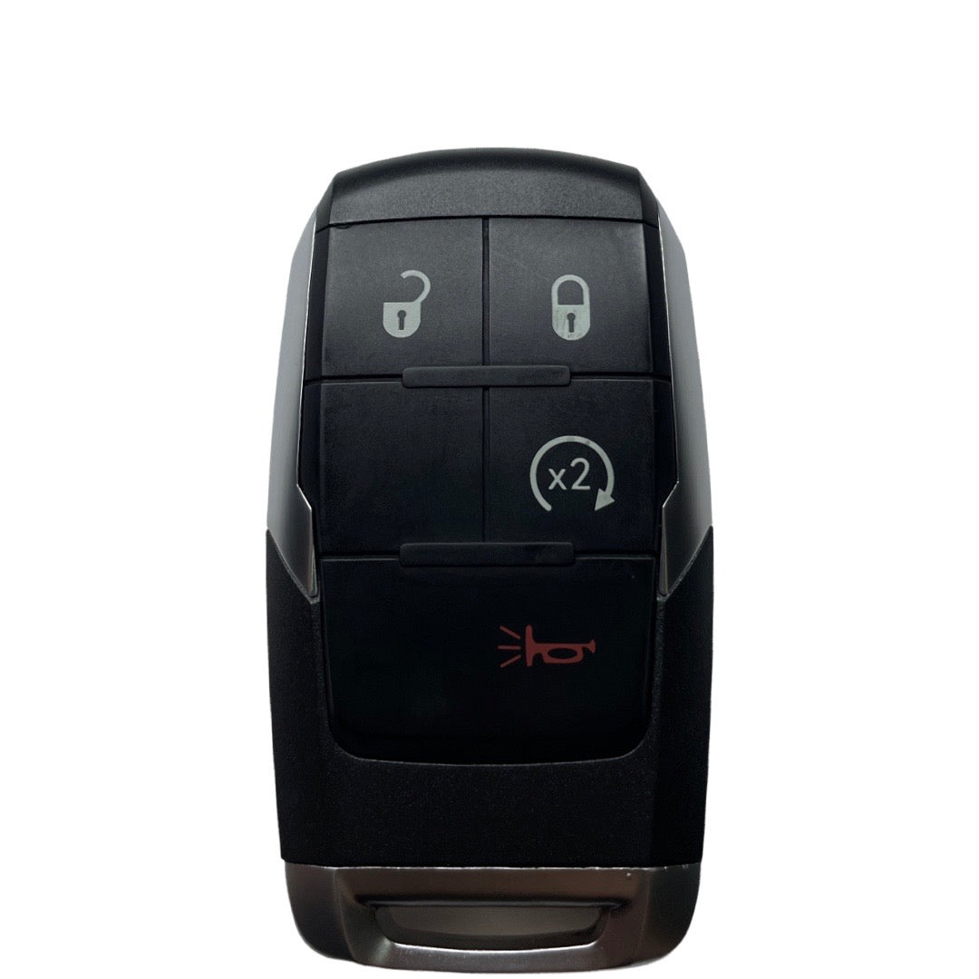 2019-2024 Dodge Ram Pickup HD 2500 3500 4500 5500 / 4-Button Smart Key / PN: 68365327AB / GQ4-76T (AFTERMARKET)