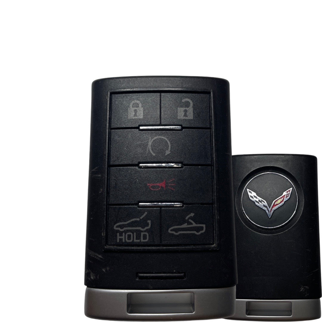 2015-2019 Chevrolet Corvette / 6-Button Smart Key / PN: 23465955 / NBGGD9C04 (OEM Refurb)
