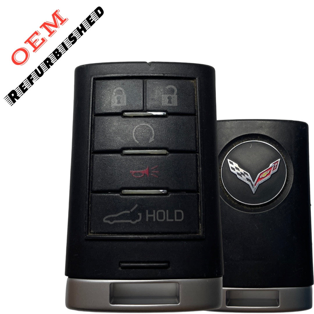 2015-2019 Chevrolet Corvette / 5-Button Smart Key / PN: 23465951 / NBGGD9C04 (OEM Refurb)