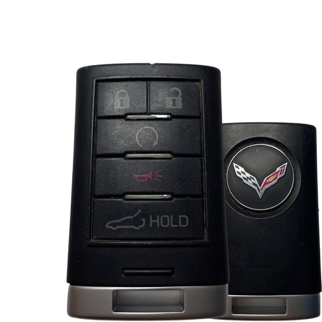 2015-2019 Chevrolet Corvette / 5-Button Smart Key / PN: 23465951 / NBGGD9C04 (OEM Refurb)