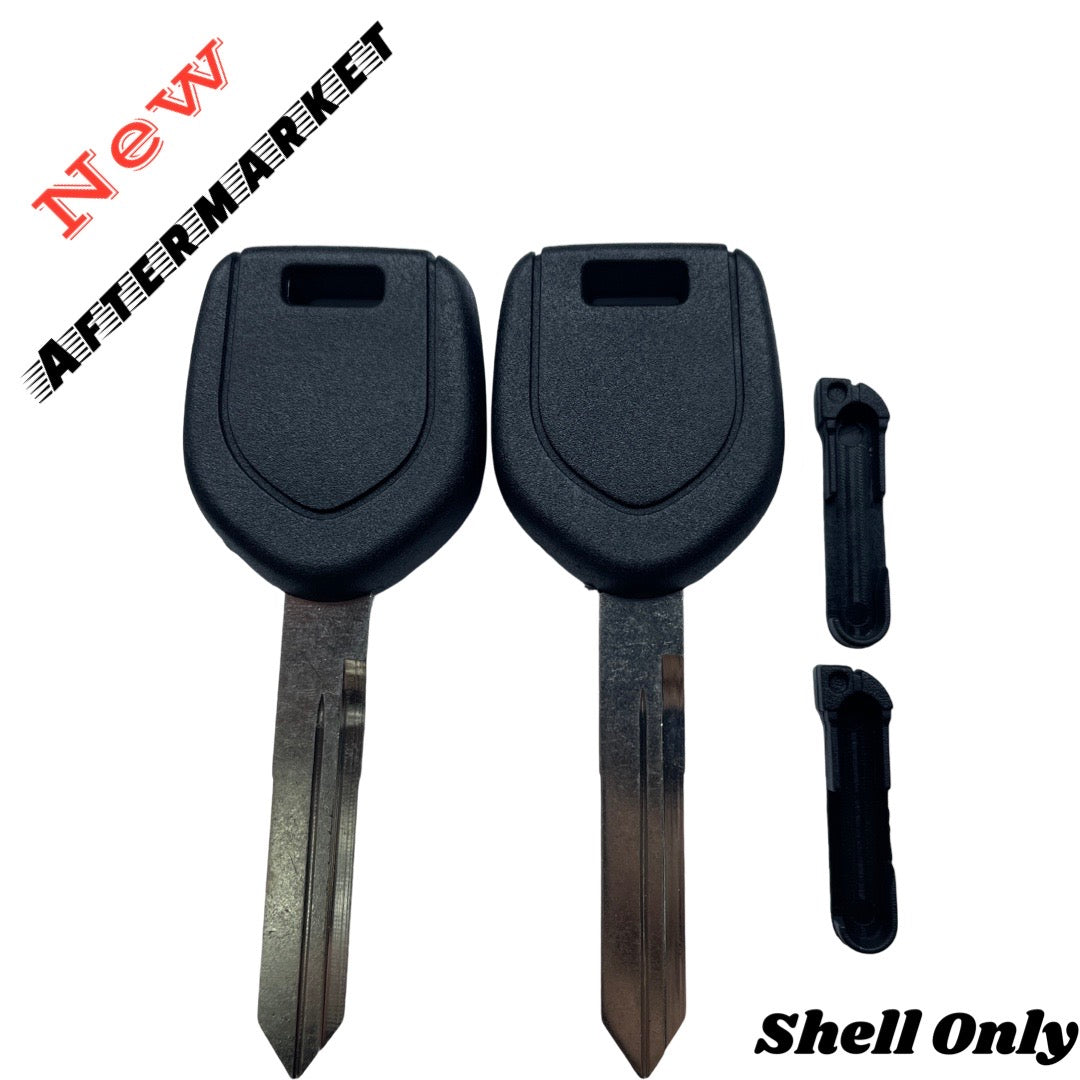 2X MIT9  MIT13  MIT16  Mitsubishi Transponder Key SHELL (NO CHIP) (AFTERMARKET)