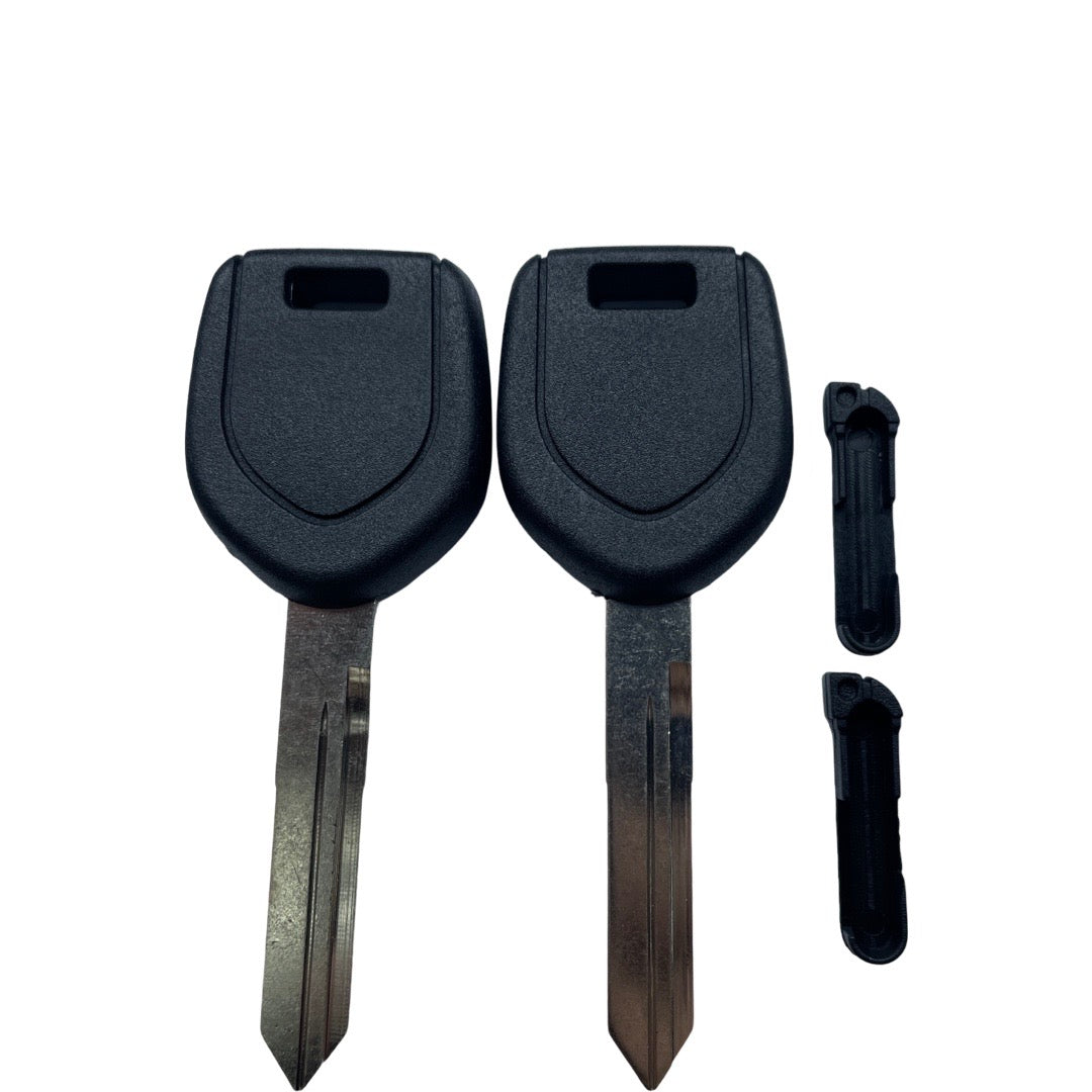 2X MIT9  MIT13  MIT16  Mitsubishi Transponder Key SHELL (NO CHIP) (AFTERMARKET)