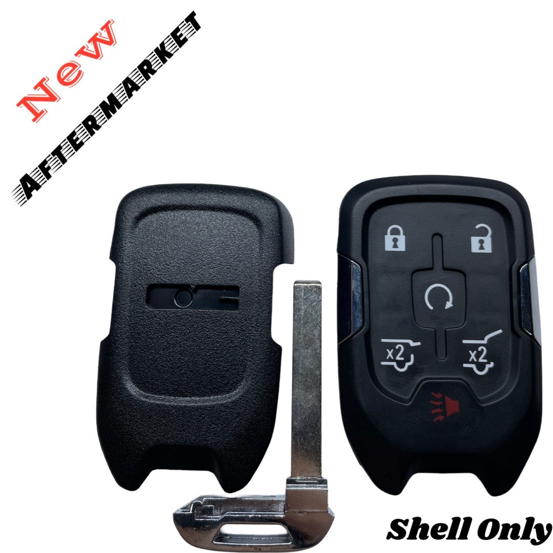 2015-2020 GM / 6-Button Smart Key SHELL / PN: 13584513 / HYQ1AA, HYQ1EA (AFTERMARKET)