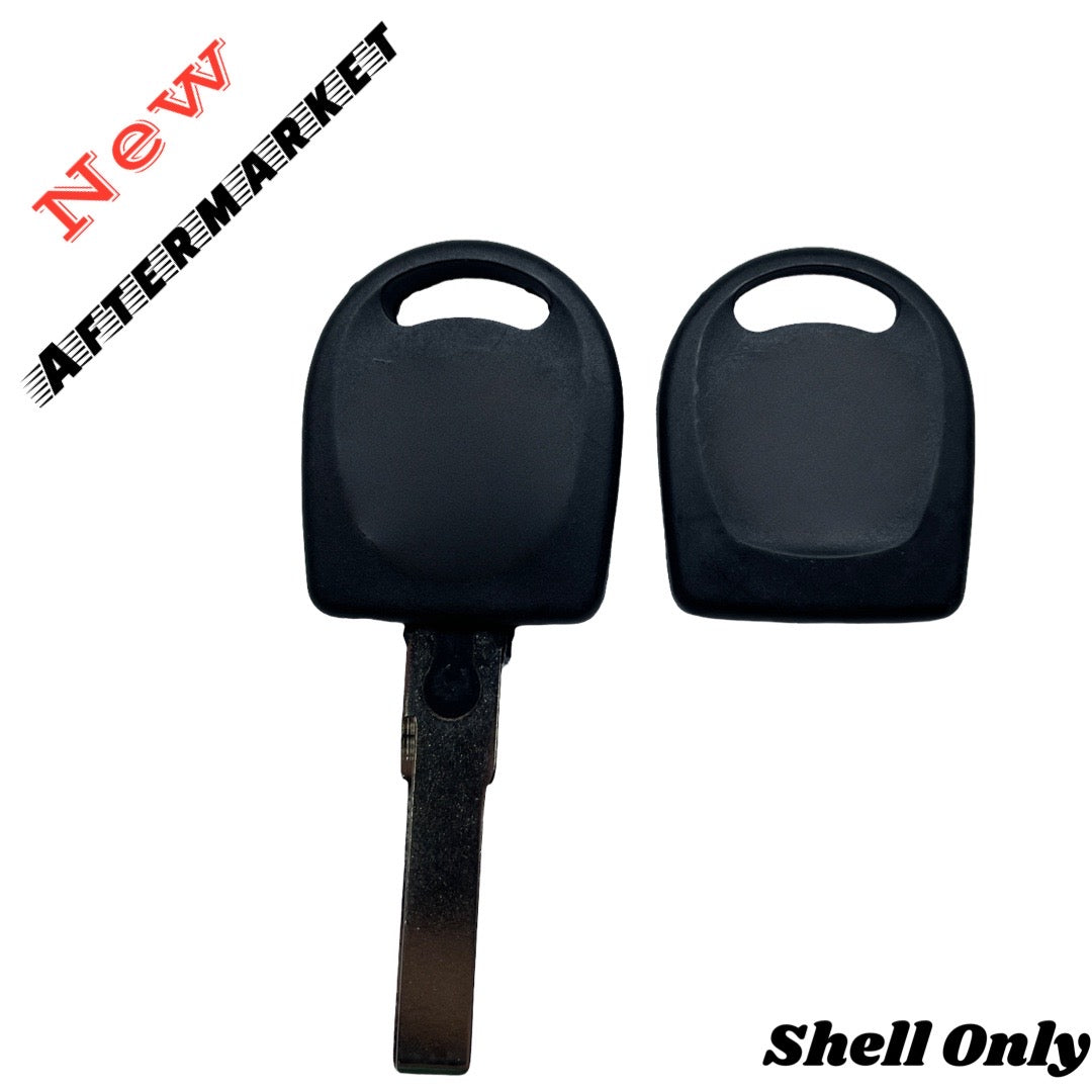 HU66 / Audi / Volkswagen / Transponder Key SHELL/ High Security Blade / (No Chip) (AFTERMARKET)