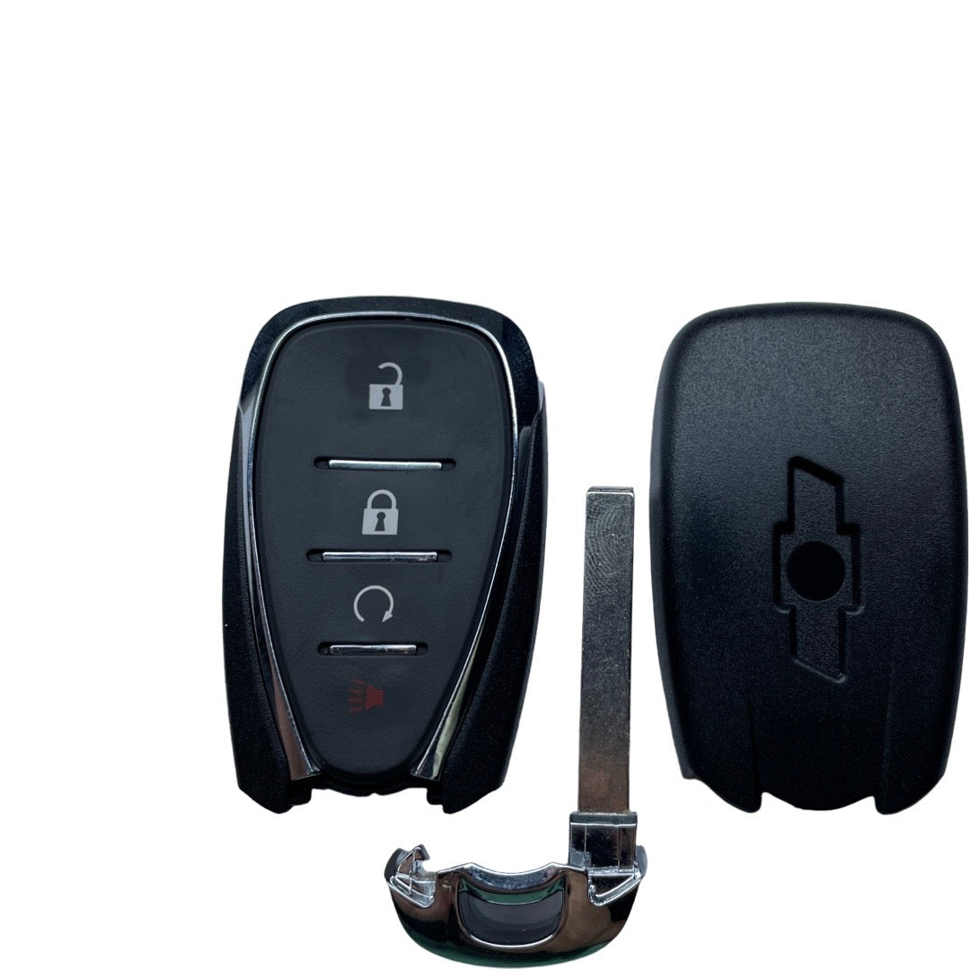 2016-2022 Chevrolet 4-button Keyless Entry Remote SHELL For HYQ4AA - Black