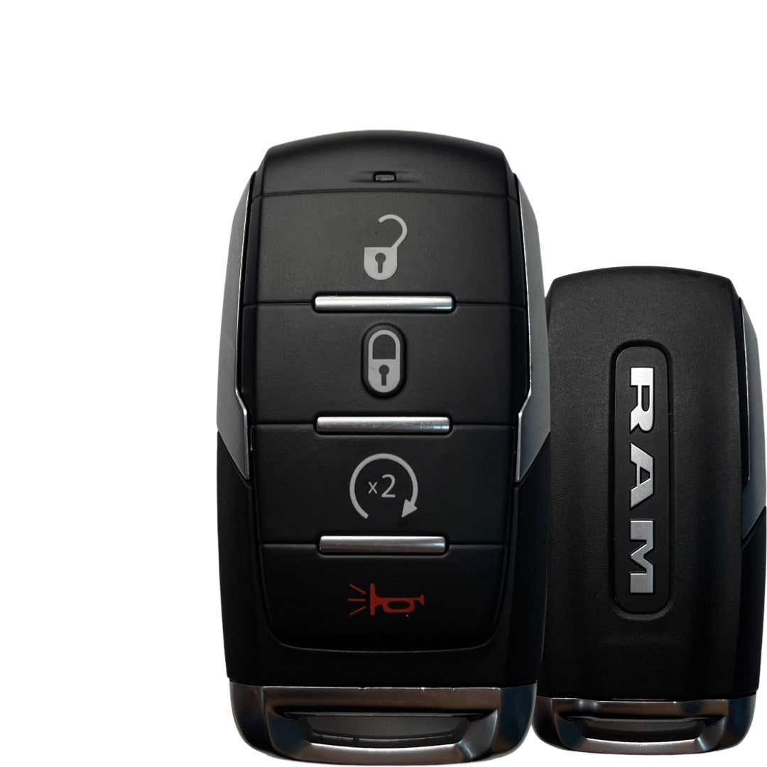 2019-2023 Ram 1500 Pickup / 4-Button Smart Key / PN: 68291689AD / OHT-4882056 (OEM Refurb)