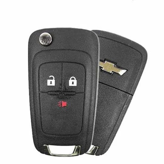 2013-2015 Chevrolet Spark / 3-Button Flip Key / PN: 95233524 / A2GM3AFUS03 (OEM NEW)
