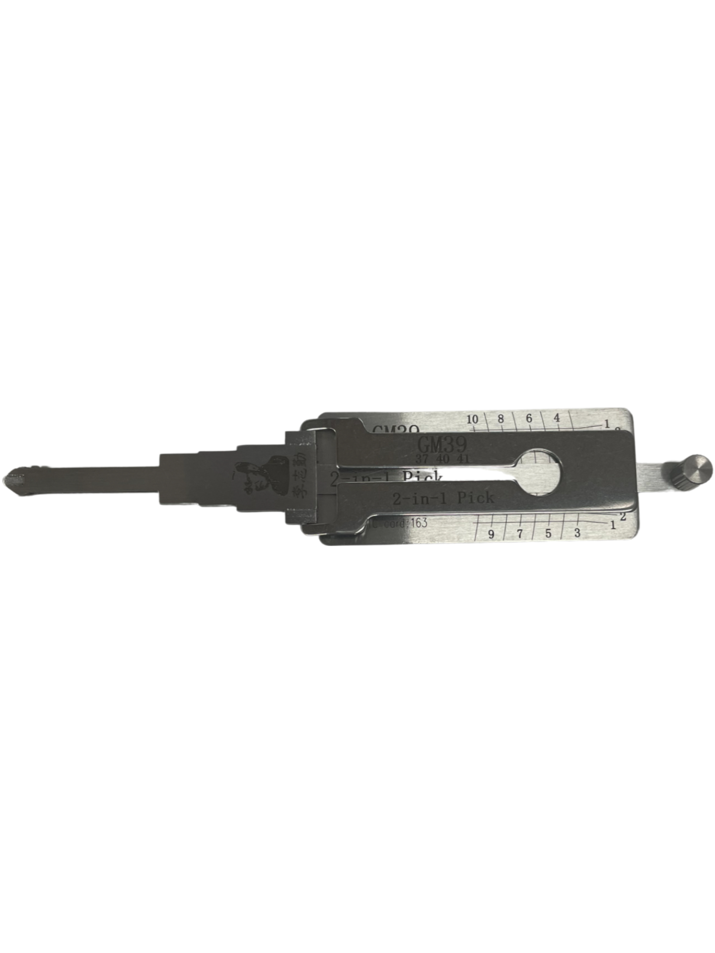 ORIGINAL LISHI - GM39 B102 GM / 10-Cut / 2-In-1 Pick & Decoder / AG